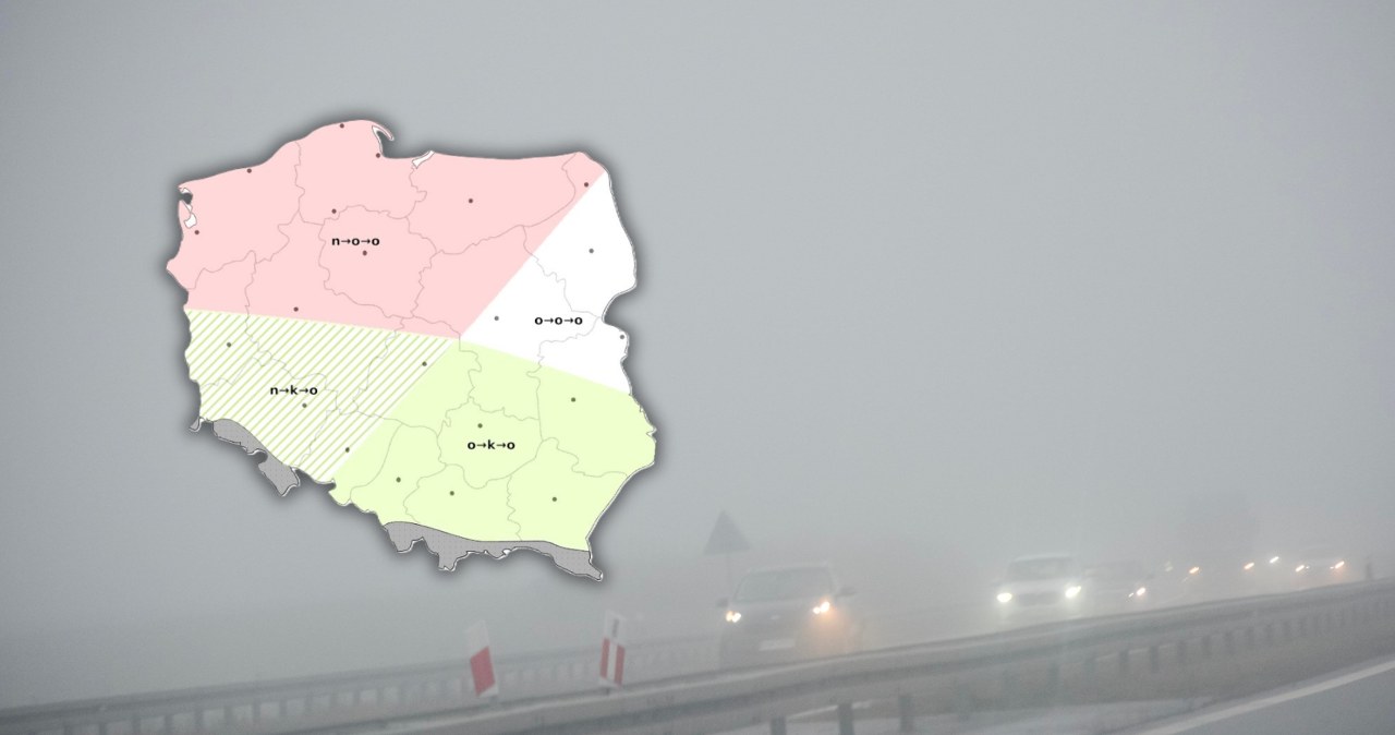 Ciężkie warunki do jazdy rano i wieczorem. Pogoda nie wszędzie sprzyja