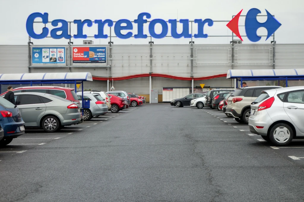 Sklep Carrefour w Łodzi