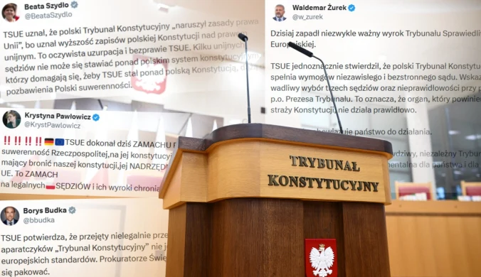 Burza w sieci po wyroku TSUE. "Zamach" kontra "czas się pakować"