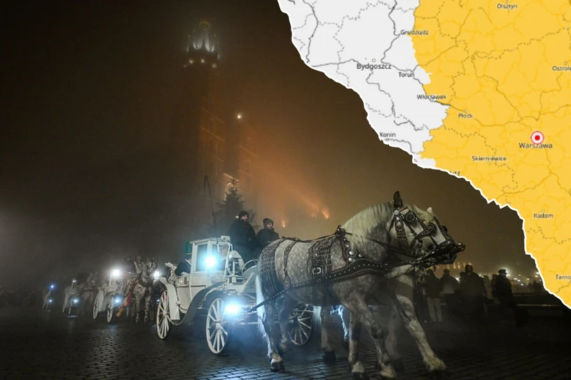 Niepokojące zjawisko spłynie na połowę Polski. Nowe ostrzeżenia