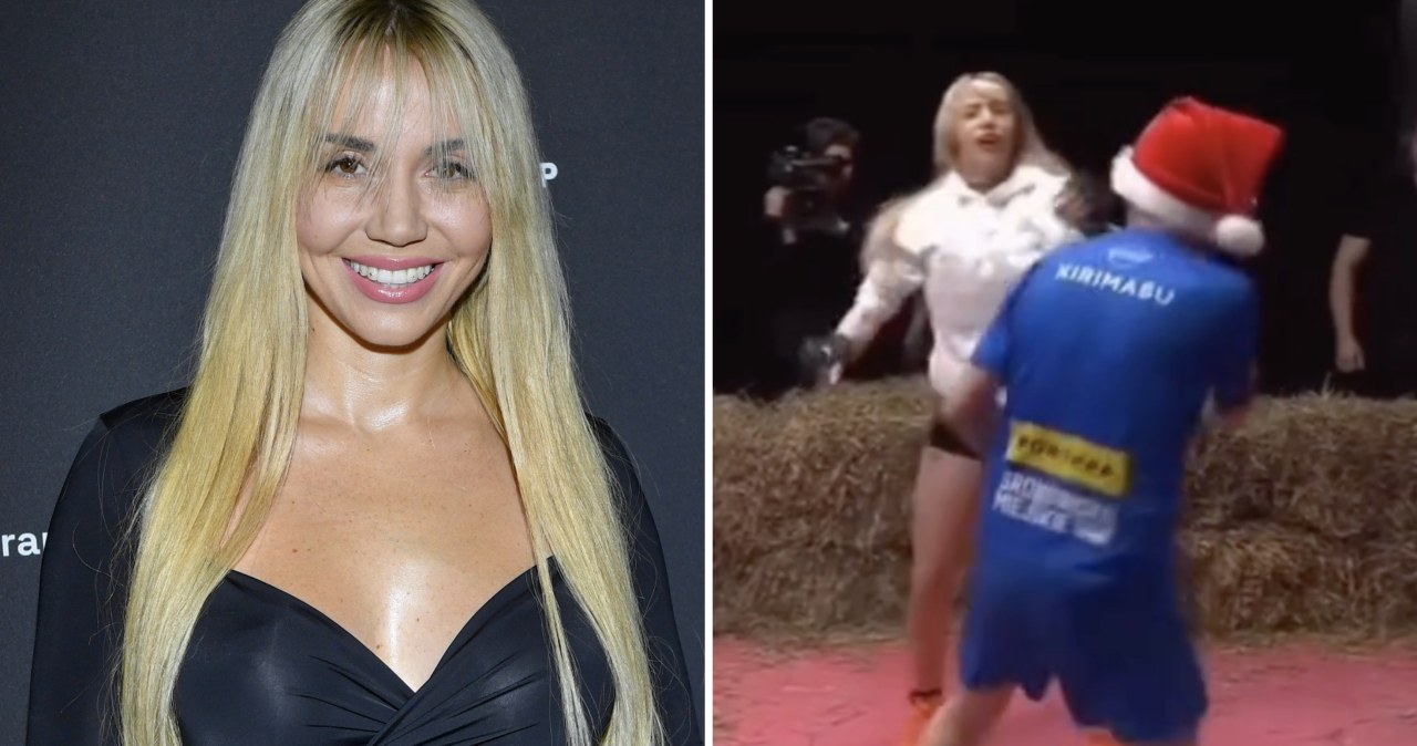 Schreiber zmierzyła się z mężczyzną. W ruch poszły pięści, niebywały finał