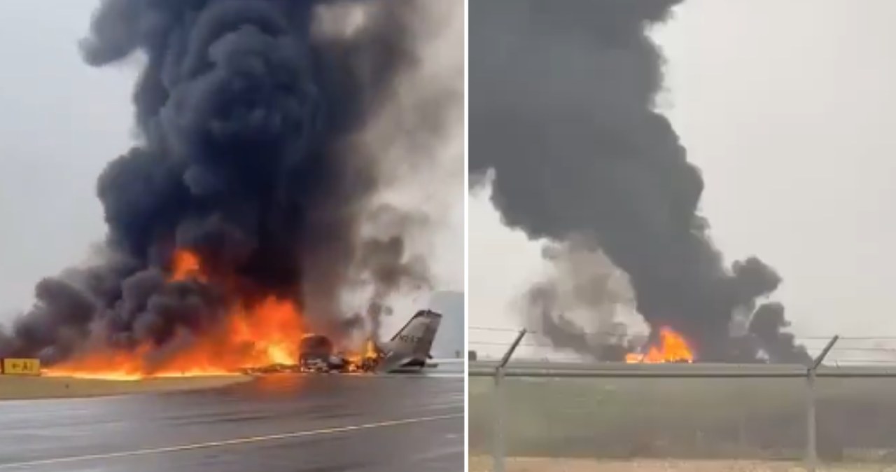 Katastrofa samolotu w USA. Są ofiary śmiertelne, w sieci krążą nagrania