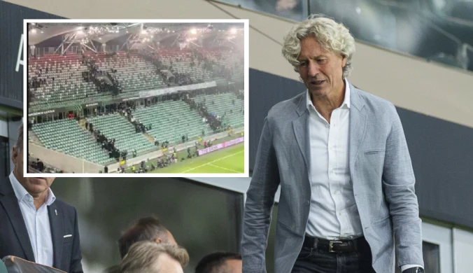 Sceny "na Legii", protest przeciwko Mioduskiemu. To zrobiła "Żyleta"