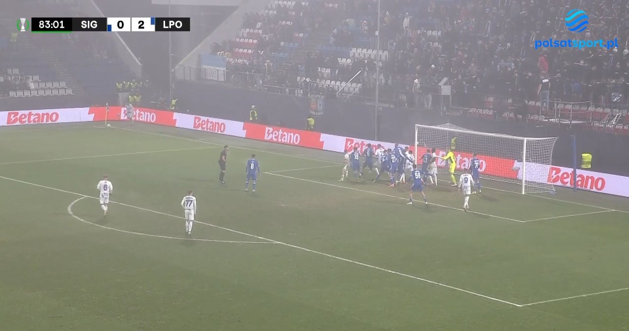 Sigma Ołomuniec - Lech Poznań. Skrót meczu [WIDEO]