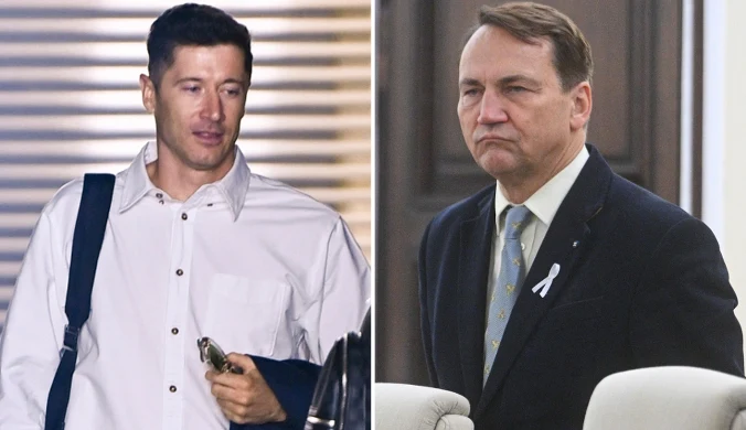 Czyli to nie były plotki. Nagłe spotkanie Lewandowskiego z Sikorskim