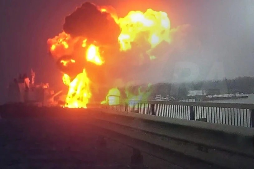 Odczuli skutki celnego ataku Ukrainy. Rosyjski gigant idzie na dno