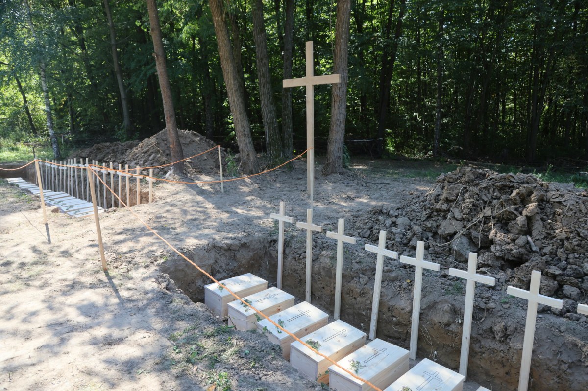 Ukraina deklaruje przyspieszenie ekshumacji ofiar zbrodni wołyńskiej