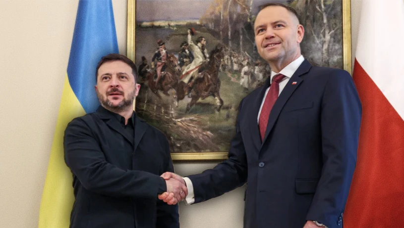 "Dyplomatyczny poker" z Zełenskim. Nawrocki przełamuje tabu o Ukrainie