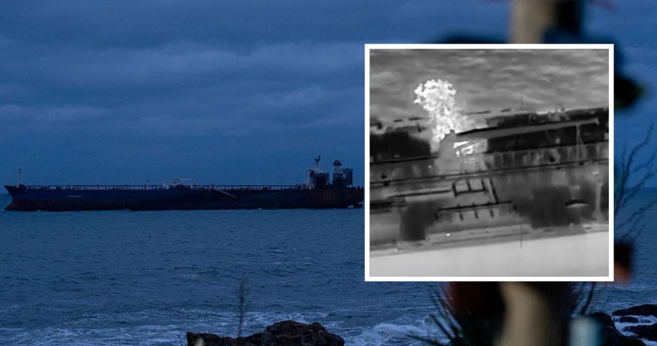 Wojna na Ukrainie. Ukraińcy zaatakowali tankowiec Rosji u wybrzeży Libii Wojna na Ukrainie. Ukraińcy zaatakowali tankowiec Rosji u wybrzeży Libii