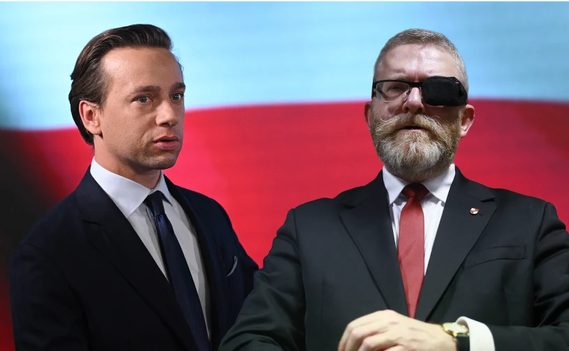 Walka o wyborców z Braunem, ale możliwa też koalicja. Bosak o planie dla Konfederacji