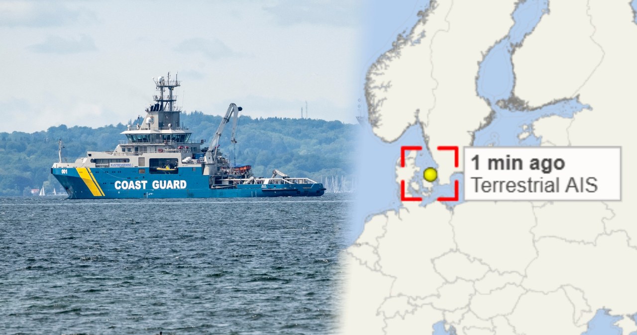 Podejrzany rosyjski statek u wybrzeży Szwecji. Nadał sygnał SOS