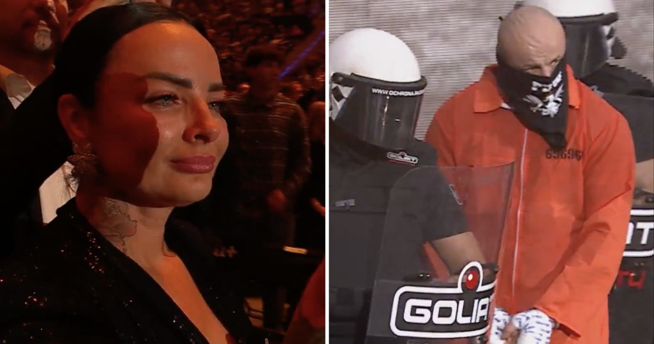 Show Artura Szpilki na KSW 113. Partnerka nie wytrzymała, polały się łzy