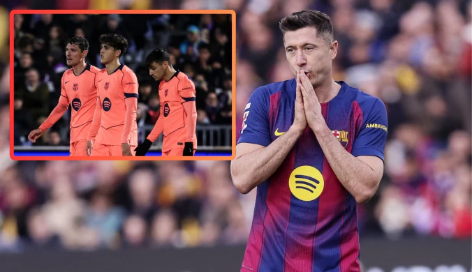 Dramat Barcelony, cios dla Lewandowskiego. Gwiazdor skreślony z kadry