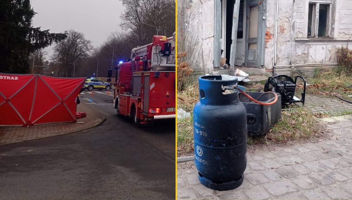 Tragiczny pożar w Zachodniopomorskiem. Jedna osoba nie żyje, ranny strażak