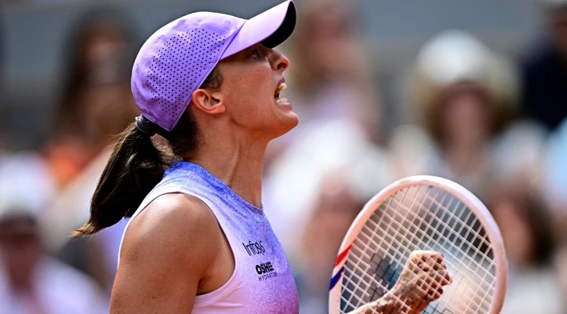 Tak zachowała się Iga Świątek. Padło pytanie, którego nie chciała usłyszeć