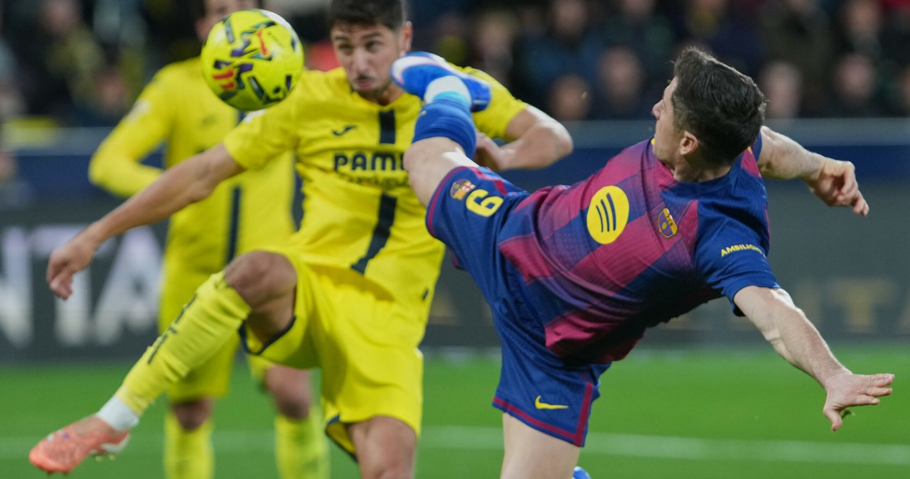 "Lewy" wszedł do gry i od razu decydujący cios. Barcelona ucieka Realowi