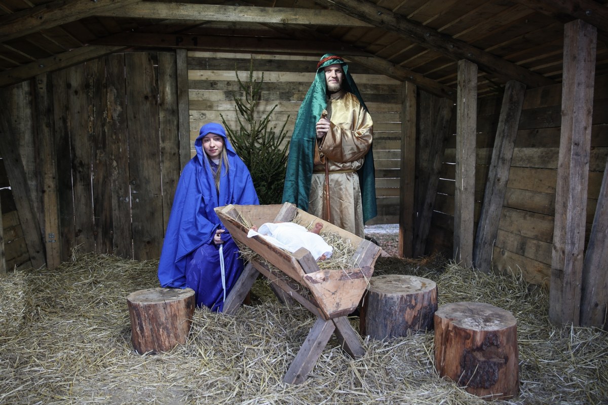 Żywa szopka w Krakowie. Świąteczna tradycja powraca