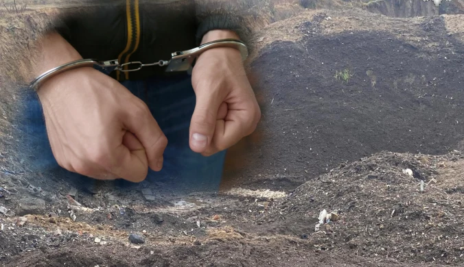 Zakopali dziesiątki ton odpadów. "Mafia śmieciowa" wpadła w ręce policji