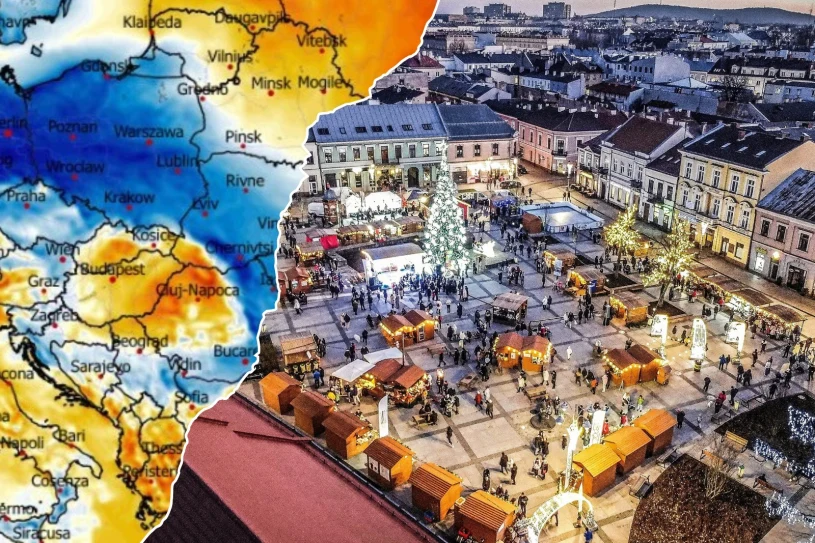 Zima zdąży idealnie na święta. Śnieg popada tylko jednego dnia