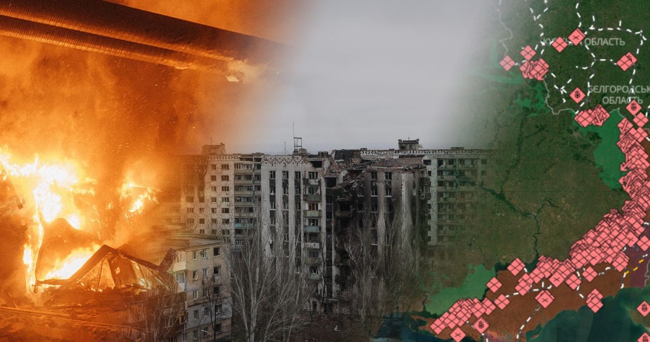 wiadomości,aktualności,Interia Niespokojna noc w Ukrainie. Rosjanie przeprowadzili zmasowany atak