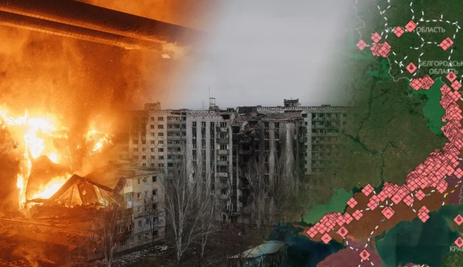 Zmasowany atak Rosjan, ofiary w Ukrainie. Potężna skala uderzenia