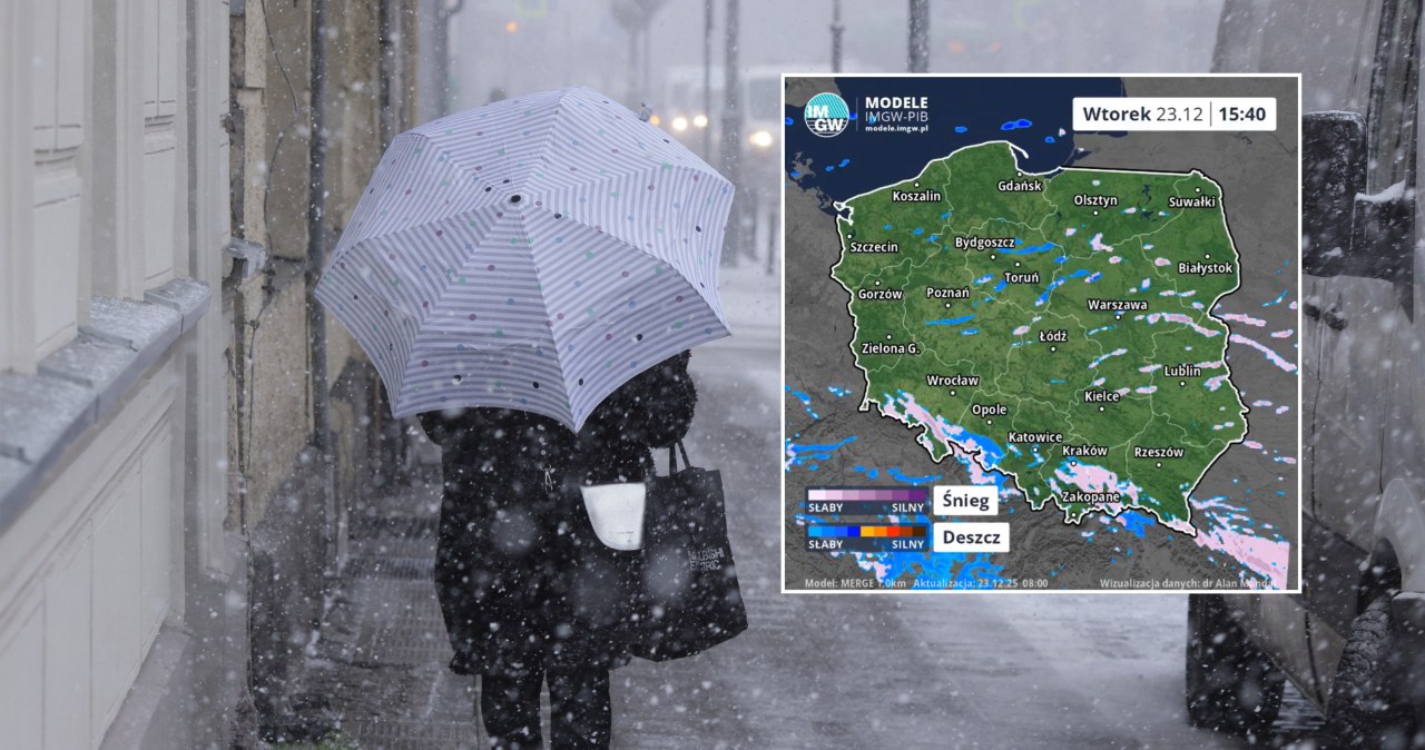 Zima przejmie kontrolę w Polsce. Zmiany pogłębią się w kolejnych godzinach