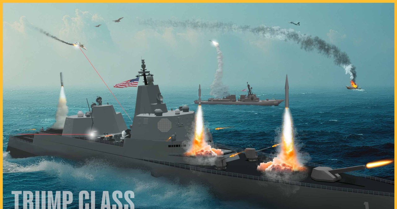 Trump-class. USA planują budowę nowej klasy pancerników