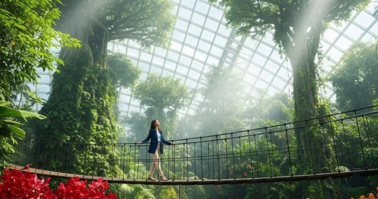 Tropiki w środku Polski? Łódź planuje całoroczną dżunglę pod szkłem