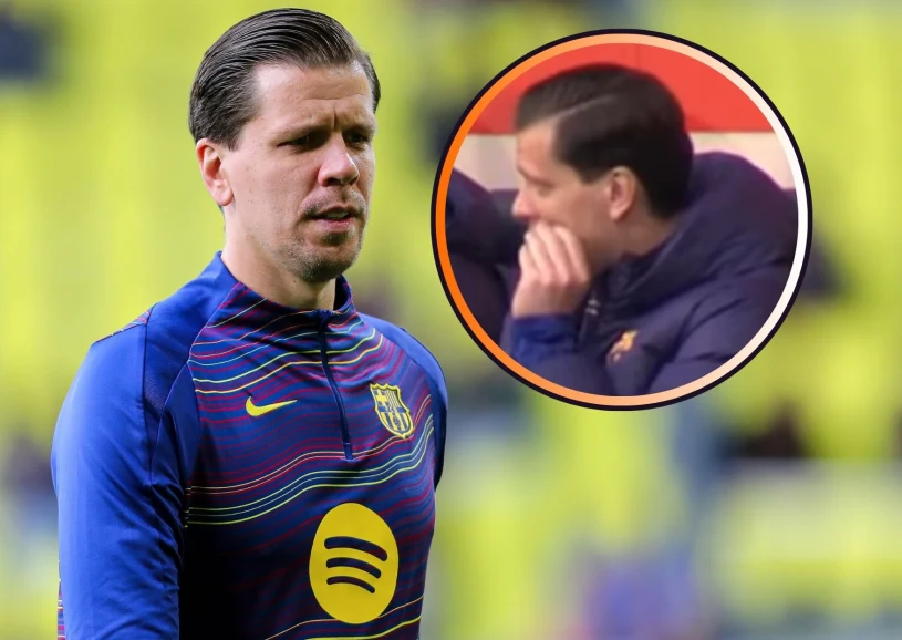 Szczęsny przyłapany. Zażył snusa podczas meczu. Hiszpanie komentują