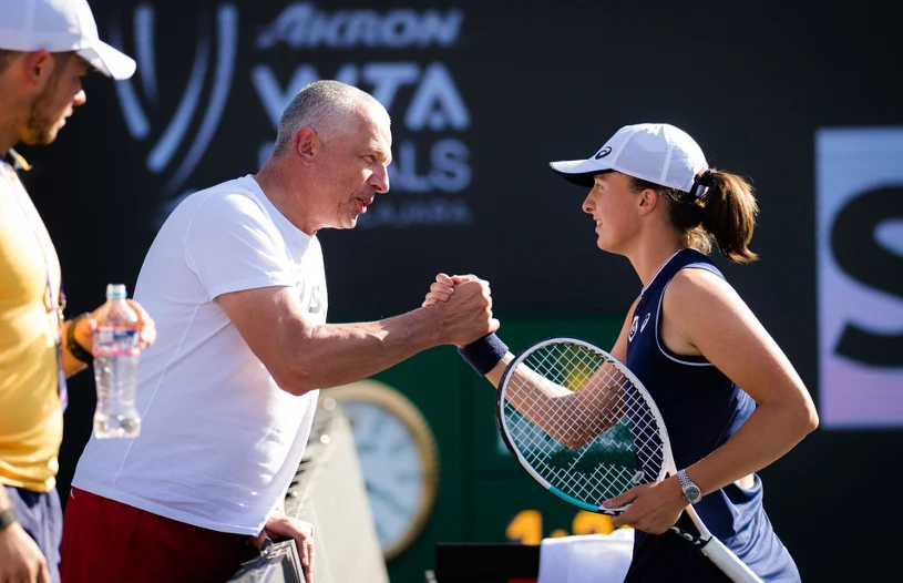 Świątek kompletnie zaskoczona pytaniem. "Jezu!" I zaczęła mówić o ojcu