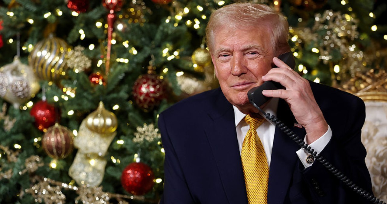 Trump złożył świąteczne życzenia. Nie zabrakło obelg, "lewicowe szumowiny"