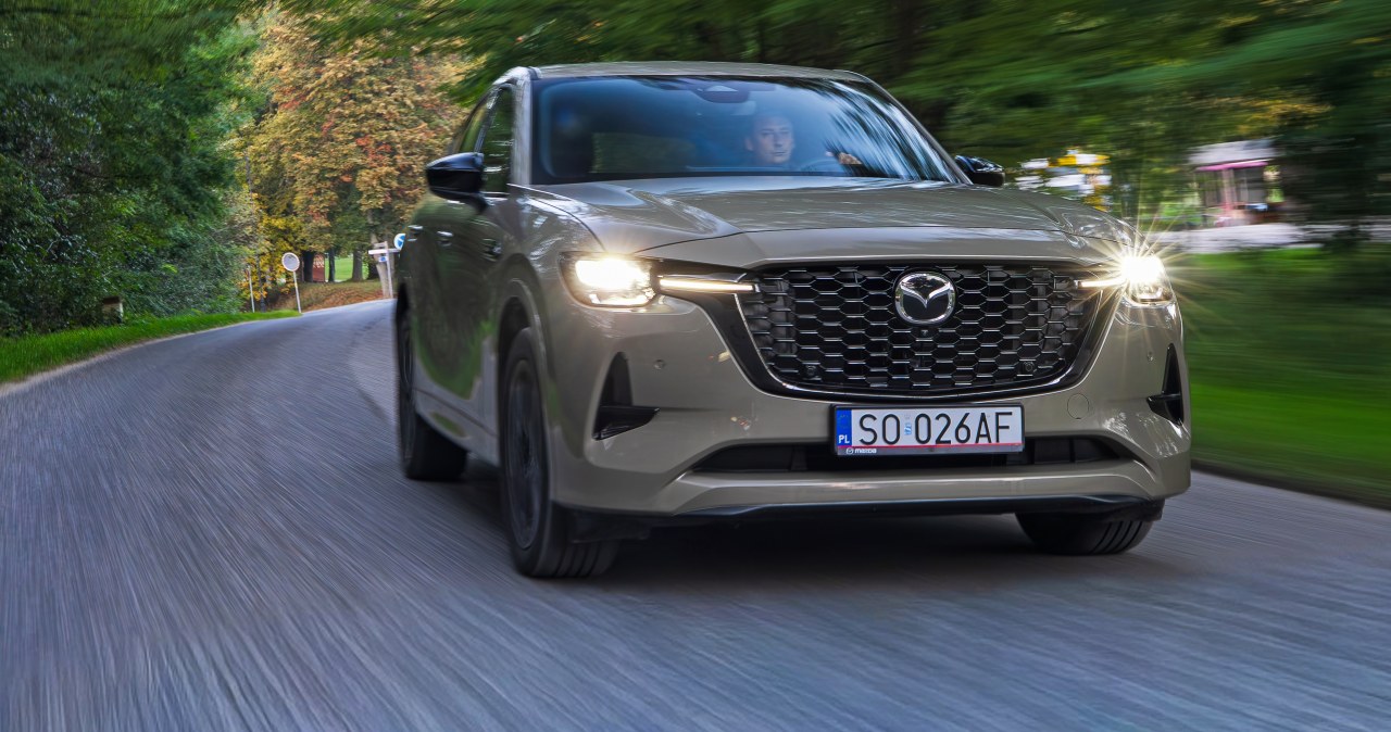 Mazda CX-60 3.3 D potrafi spalić 3,2 l/100 km. Diesel lepszy niż hybryda?