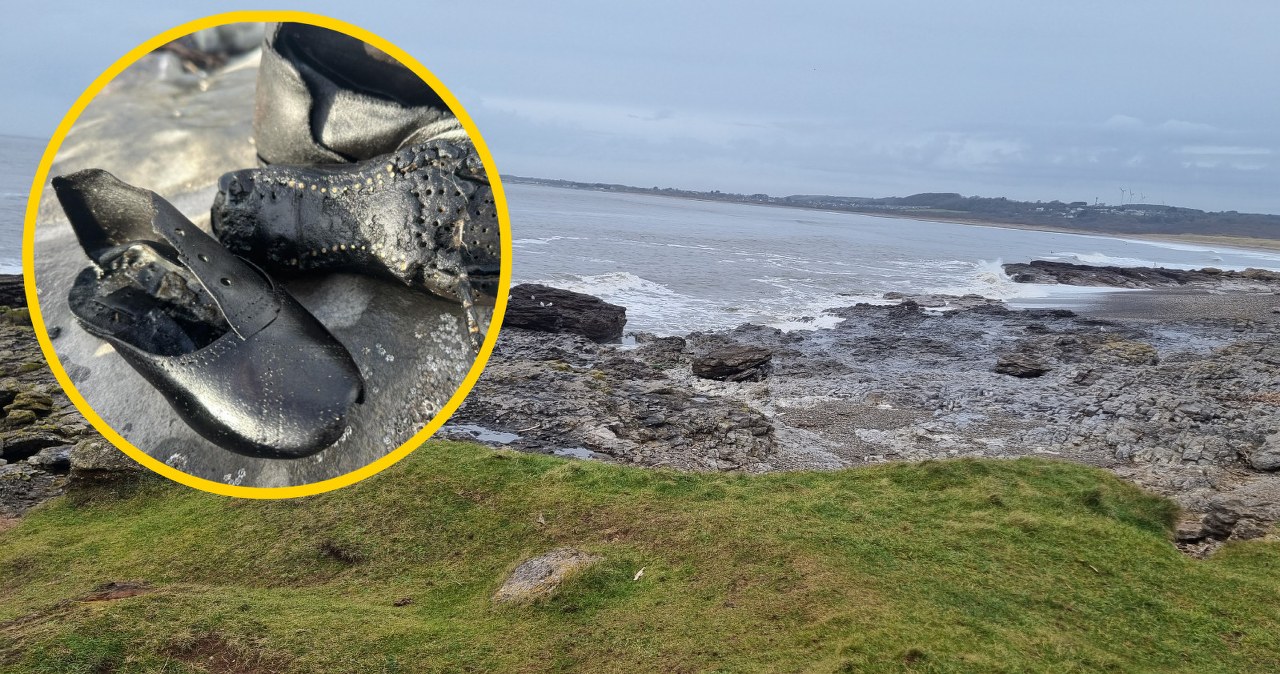 Dziwne znalezisko na plaży. Morze wyrzuciło setki butów z XIX w.