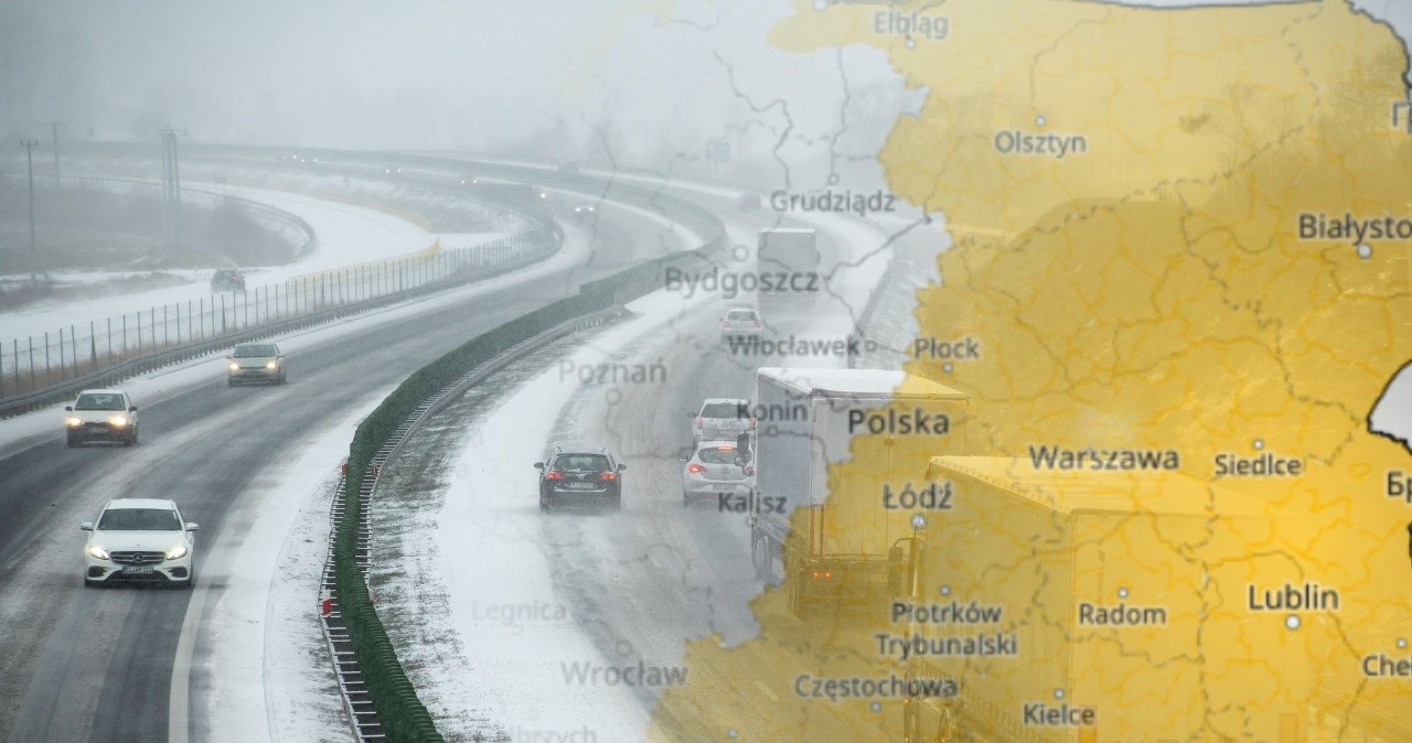 Połowa Polski na żółto. Sypią się alerty IMGW