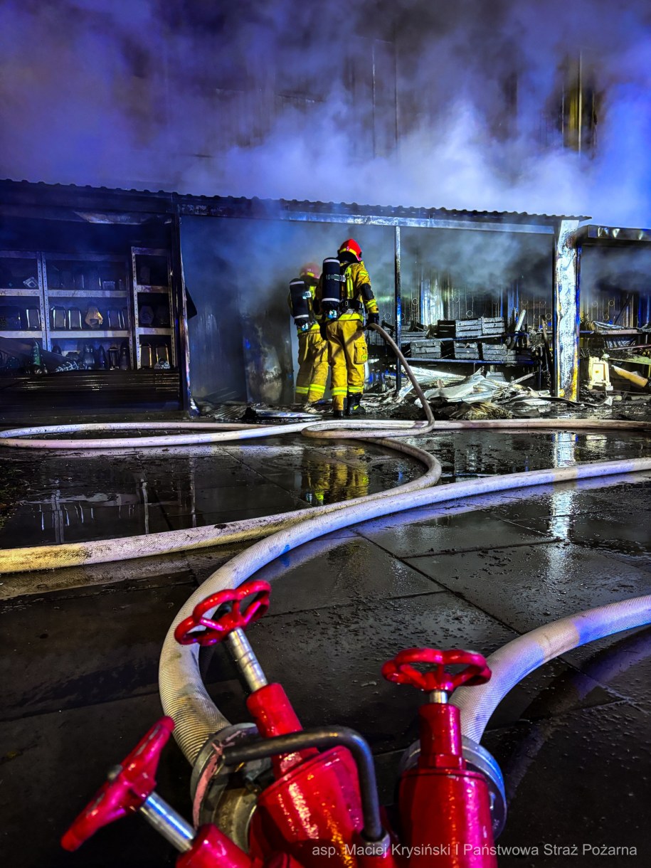 /asp. Maciej Krysiński, Komenda Miejska PSP m.st. Warszawy /Państwowa Straż Pożarna