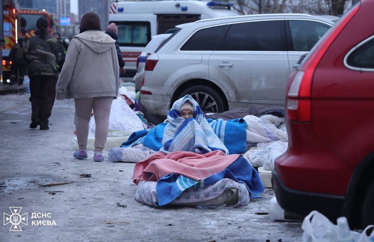 Prawie 3 tys. gospodarstw bez ogrzewania. Tragiczna sytuacja w Kijowie