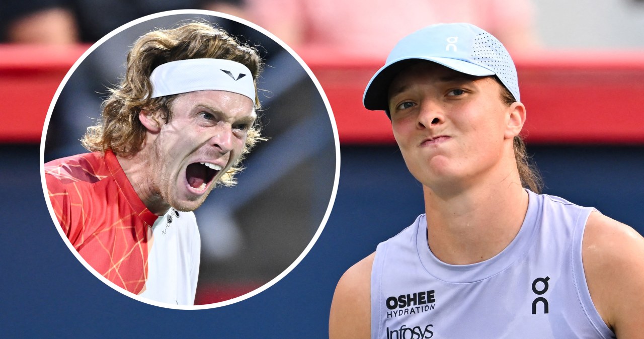 Elektryzujące starcie Świątek z Rosjaninem. Koniec po 71 minutach