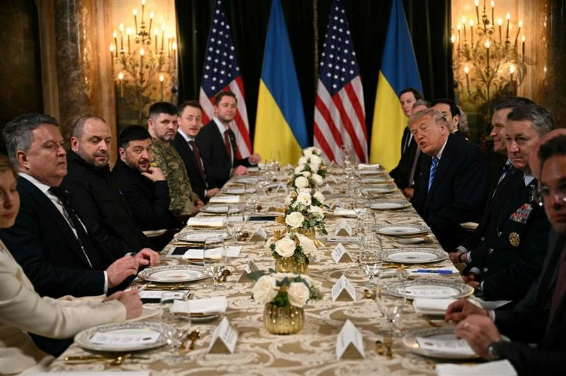 Incydent na spotkaniu z Zełenskim. Trump wyprosił media