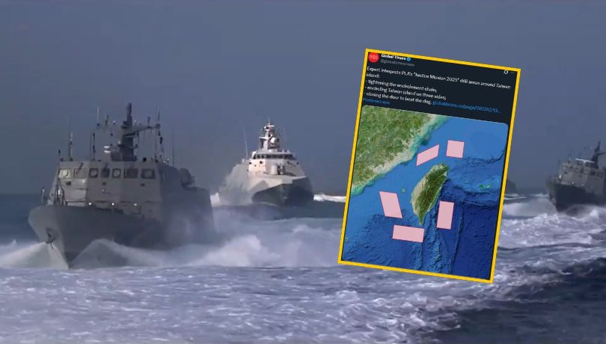 Pokaz siły Chin wokół Tajwanu. Tajpej mówi o "irracjonalnych prowokacjach"