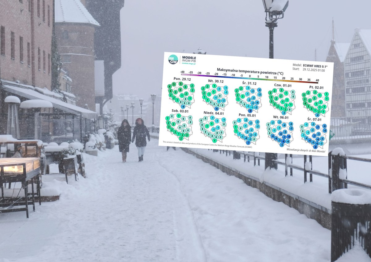 Burze śnieżne i gołoledź. Alert dla 13 województw