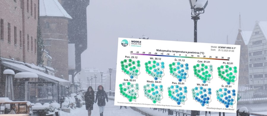Do Polski wróciła zima. Od rana w wielu regionach pada śnieg oraz marznący deszcz, który powoduje gołoledź. Instytut Meteorologii i Gospodarki Wodnej wydał ostrzeżenia I stopnia dla 13 województw przed oblodzeniem na drogach i chodnikach oraz ostrzeżenia II stopnia przed intensywnymi opadami śniegu i zamieciami śnieżnymi w północnej części kraju. Jaka pogoda czeka nas w kolejnych dniach?