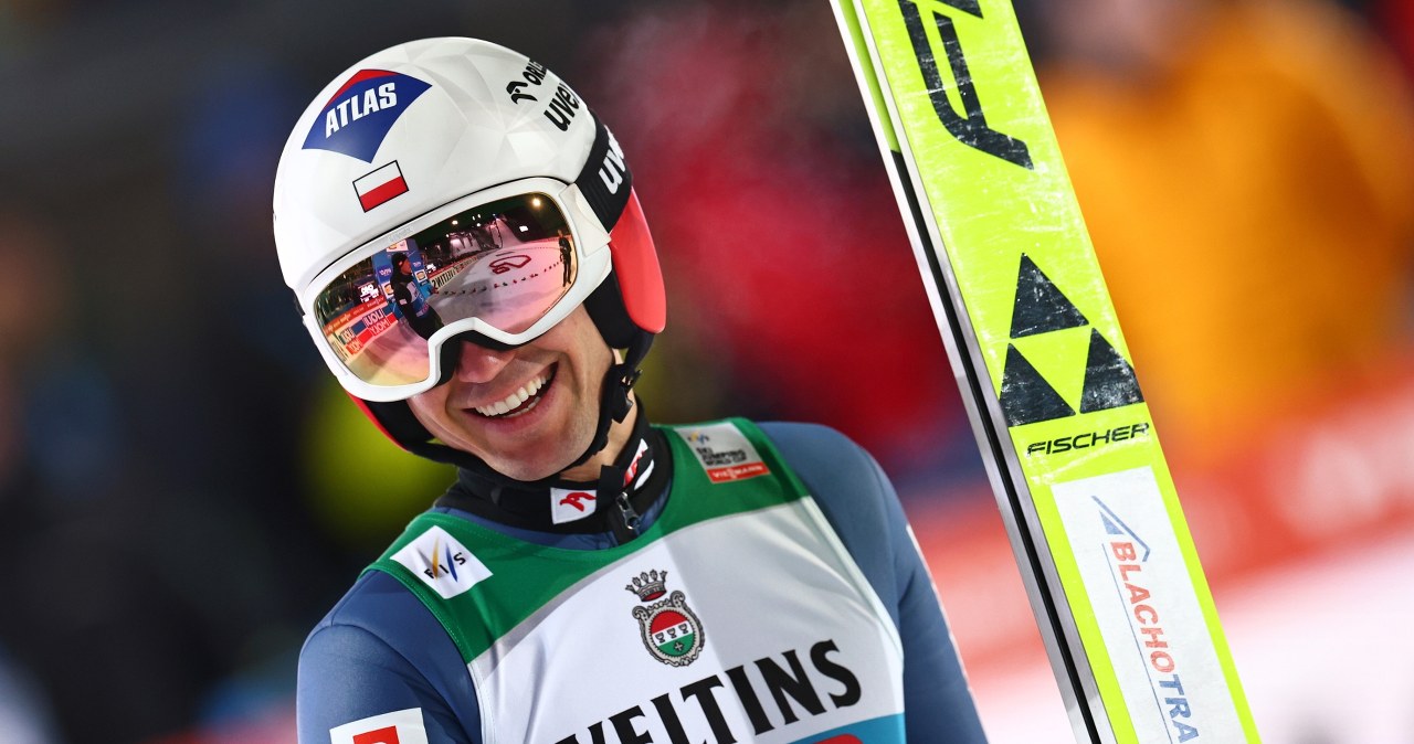 Stoch skakał z radości, a kibice zgotowali mu owację. Mistrz zażartował