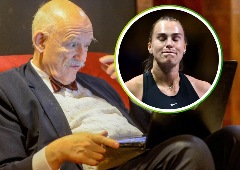 Wybuchła afera po tym, co zrobiła Sabalenka. Korwin-Mikke nie wytrzymał