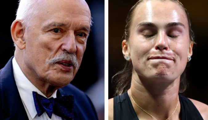 Wybuchła afera po tym, co zrobiła Sabalenka. Korwin-Mikke nie wytrzymał