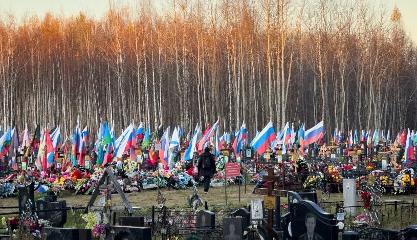 Fatalne statystki Rosji. Masa poległych na wojnie, nowy raport