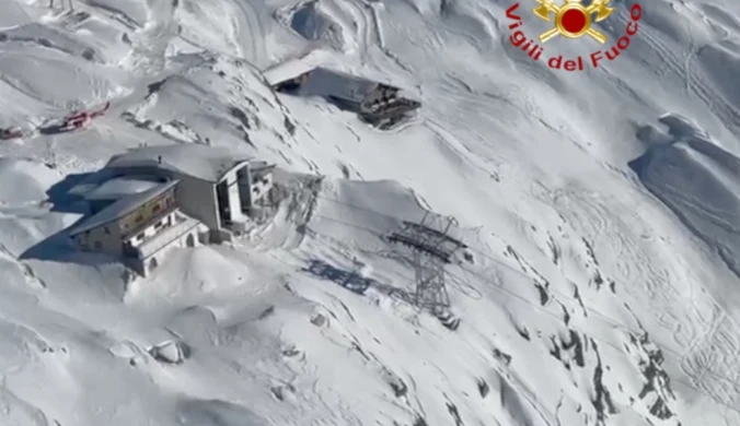 Wypadek kolejki linowej we włoskich górach. Akcja służb