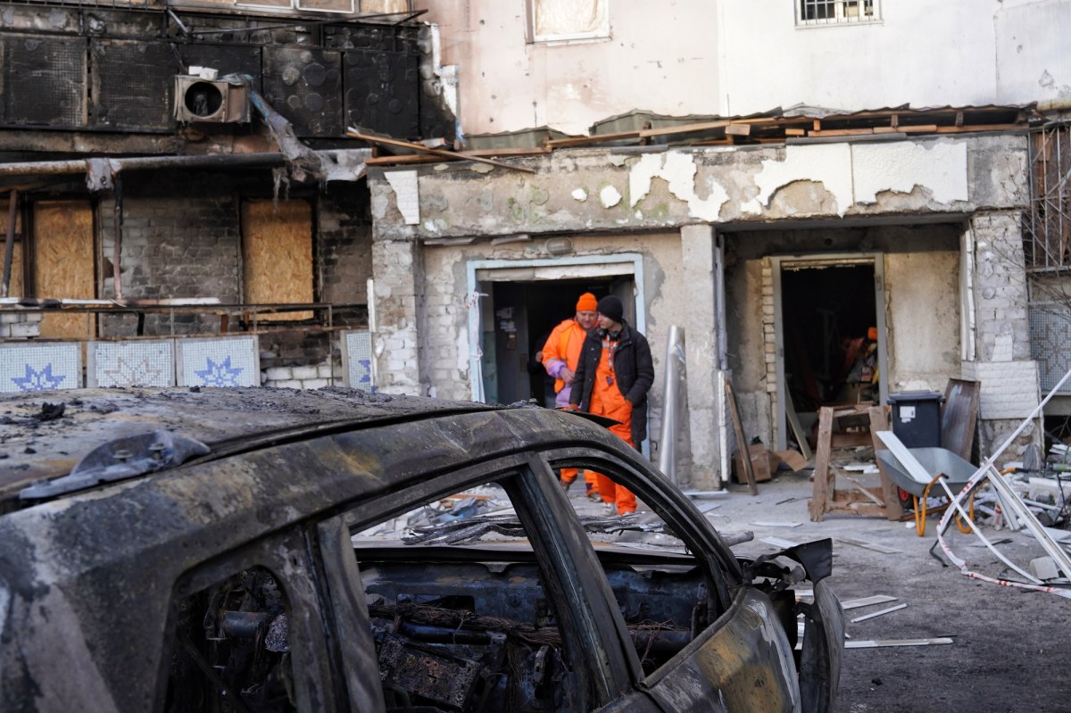 Niemowlę wśród rannych po ataku rosyjskich dronów na Odessę