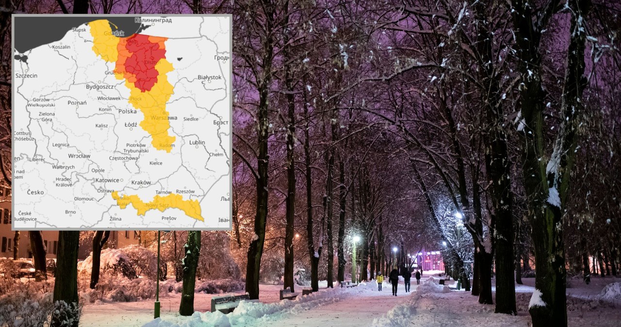 IMGW przedłuża alerty, RCB wylicza zagrożenia. Alarm przed nocą sylwestrową