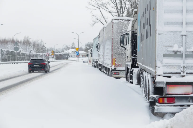 Drugi atak zimy w Polsce. Będą kontrole ITD na drogach