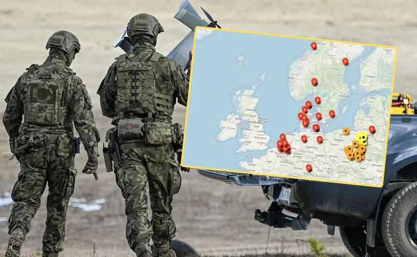 BBN ostrzega przed Rosją i Białorusią. Opublikowało dwie mapy